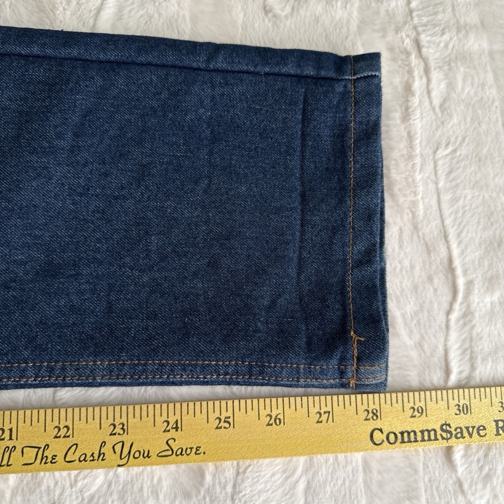 Levi's Adjustable Waist Boys Youth 514 Straight Leg Blue Jeans Size 14R 27x29 - Picture 4 of 7